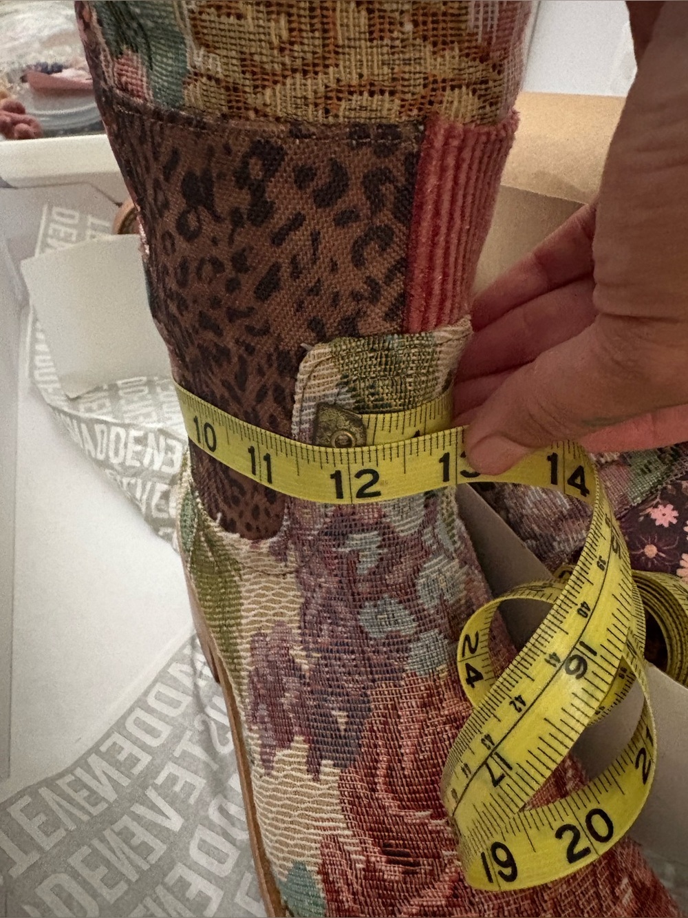 Steve Madden Floral Patchwork boot - Picture 15 of 15